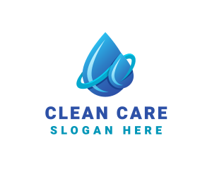 Blue Clean Water logo design