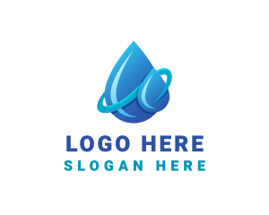 Hygienic - Blue Clean Water logo design