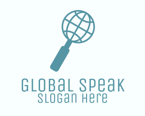 Blue Global Search logo design