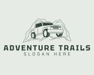 Jeep Off Road Adventure logo design