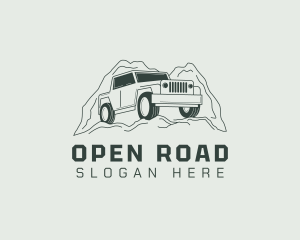 Jeep Off Road Adventure logo design