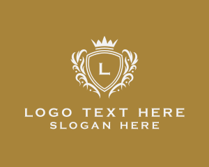 Luxury - Royal Crown Crest logo design