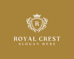 Royal Crown Crest logo design