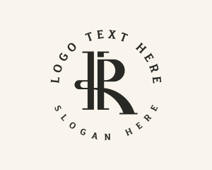 Agency - Stylish Business Letter IR logo design