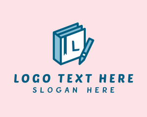 File - Pen Book Publisher logo design