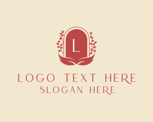 Elegant - Floral Organic Garden logo design