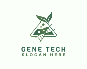 Gene - Natural Chemical Experiment logo design