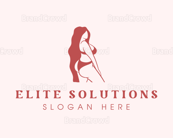 Sexy Female Lingerie Logo