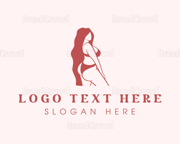 Sexy Female Lingerie Logo