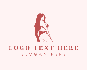 Sexy Female Lingerie Logo