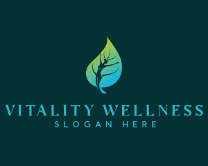 Beauty Leaf Wellness logo design