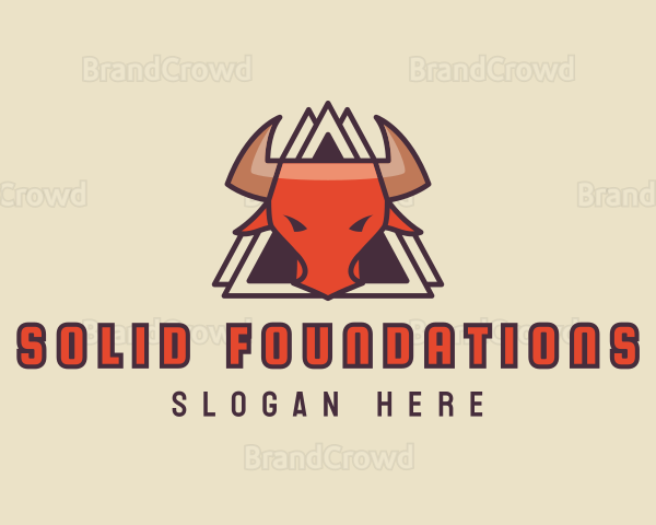 Ox Head Horns Logo