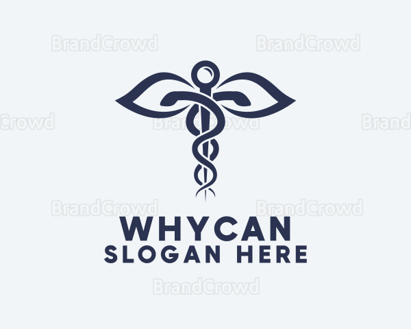 Medical Health Caduceus Logo