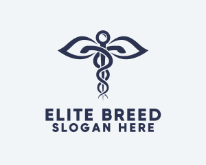 Medical Health Caduceus logo design