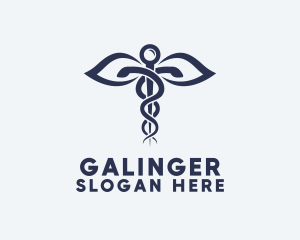 Medical Health Caduceus logo design