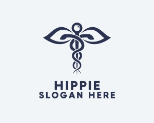 Medical Health Caduceus logo design