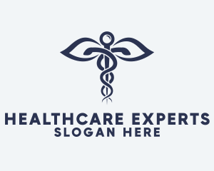 Physician - Medical Health Caduceus logo design
