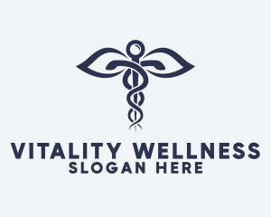 Health - Medical Health Caduceus logo design