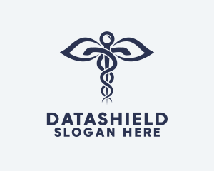 Medical Health Caduceus logo design