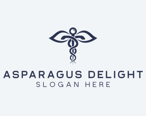 Medical Health Caduceus logo design