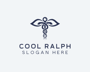 Medical Health Caduceus logo design