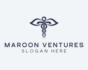 Medical Health Caduceus logo design