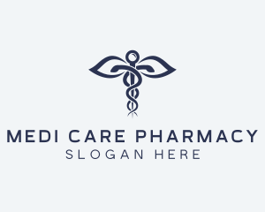 Pharmacist - Medical Health Caduceus logo design