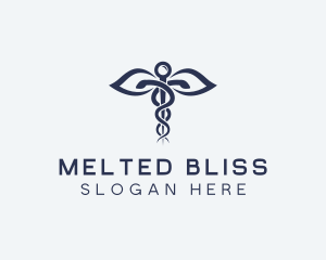 Medical Health Caduceus logo design