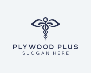 Medical Health Caduceus logo design