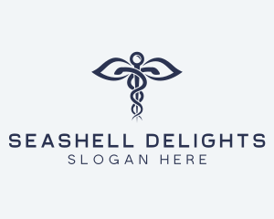 Medical Health Caduceus logo design