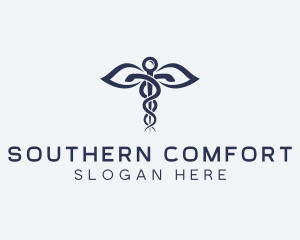 Medical Health Caduceus logo design