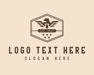 Troop - Military Army Eagle logo design