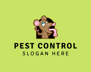 Pest - Pest Control Rat logo design