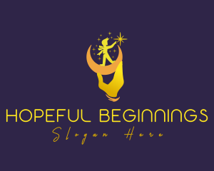 Hope - Starry Night Child logo design