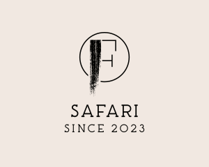 Fragrance - Makeup Artist Letter F logo design