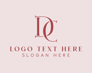 Typography - Simple Fashion Agency logo design