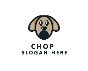 Puppy - Diamond Puppy Dog logo design
