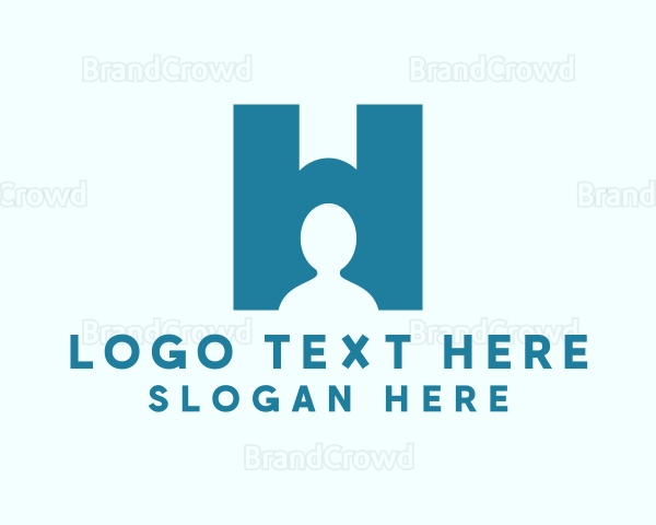 Human Community Letter H Logo