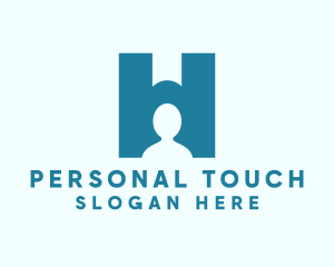 Personal - Human Community Letter H logo design
