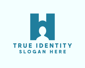 Identity - Human Community Letter H logo design