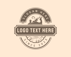 Handicraft - Joinery Carpentry Woodworking logo design