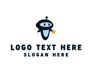 Toy Robot Star  Logo
