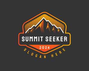 Mountain Summit Trekking logo design