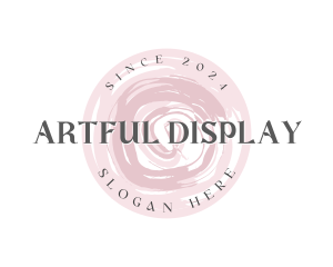 Round Fashion Wordmark logo design