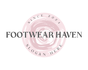 Round Fashion Wordmark logo design