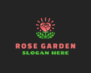 Rose - Rose Wellness Heart logo design
