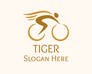 Biker Bicycle Cyclist Logo