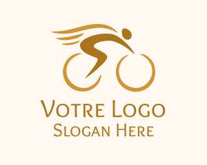 Biker Bicycle Cyclist Logo