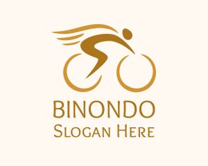Bike Trail - Biker Bicycle Cyclist logo design