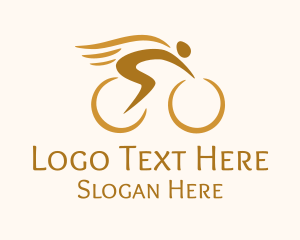 Biker Bicycle Cyclist Logo